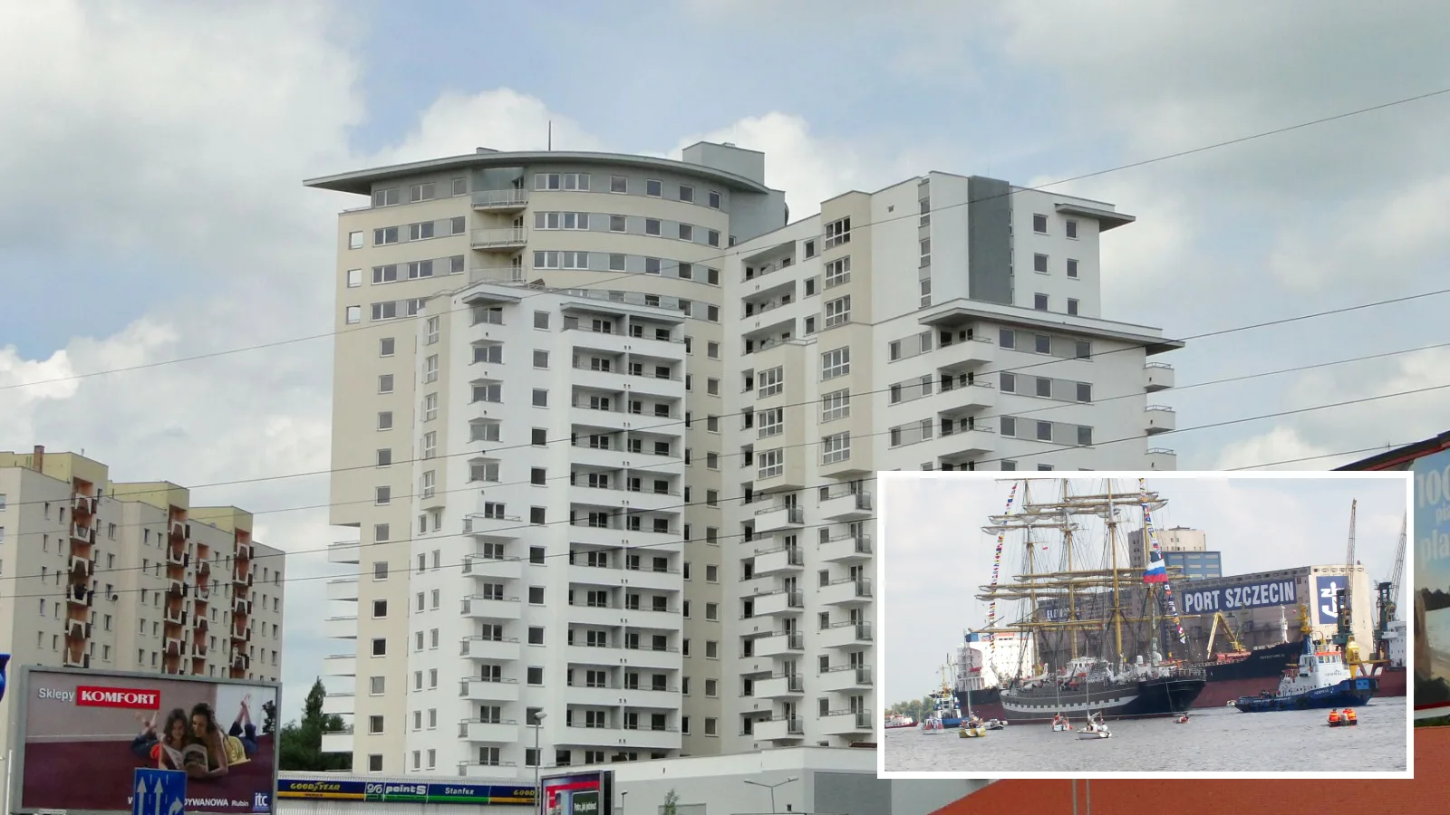 Niebuszewo, Port Szczecin — zdjęcia poglądowe