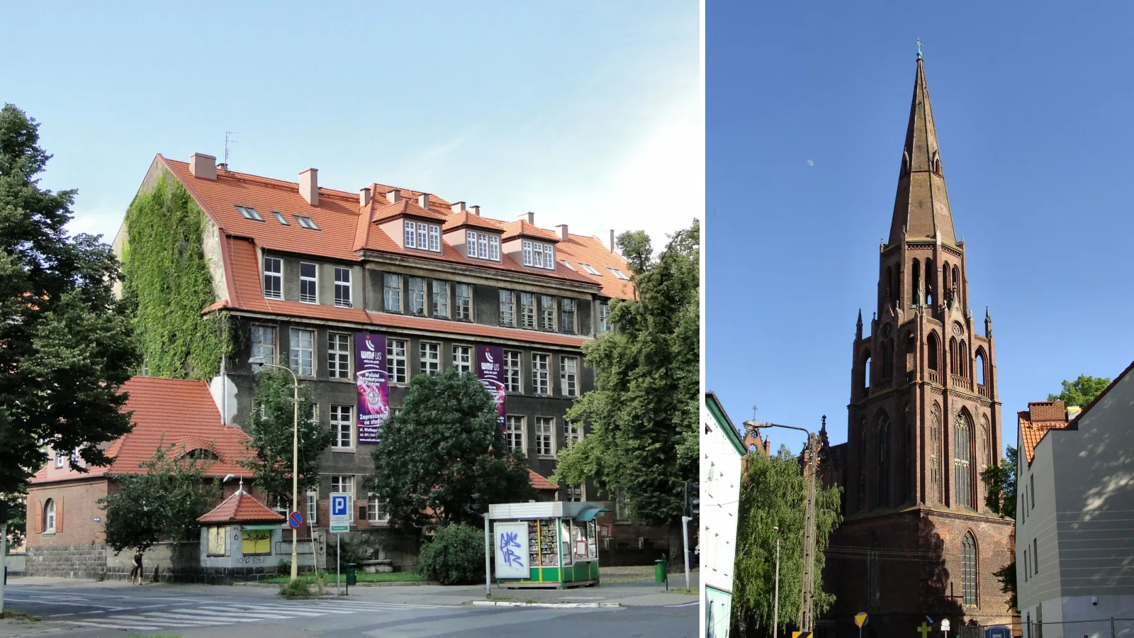 Uniwersytet Szczeciński, Dąbie — zdjęcia poglądowe