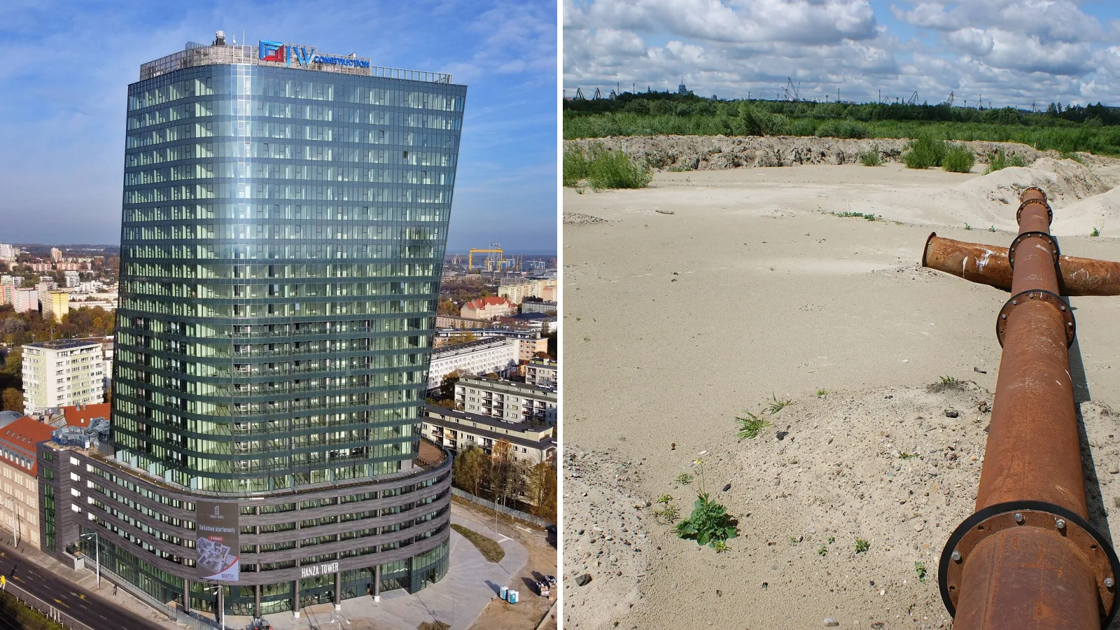 Hanza Tower, Ostrów Grabowski — zdjęcia poglądowe
