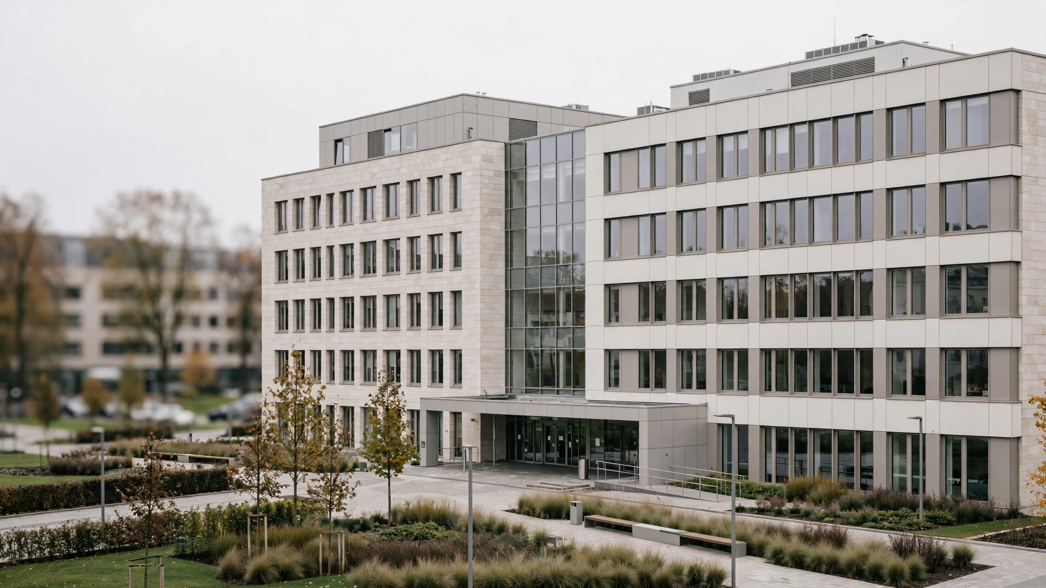 Nowy budynek onkologii Uniwersyteckiego Szpitala Klinicznego nr 1 PUM w Szczecinie